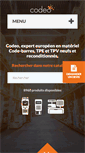 Mobile Screenshot of codeo-online.fr